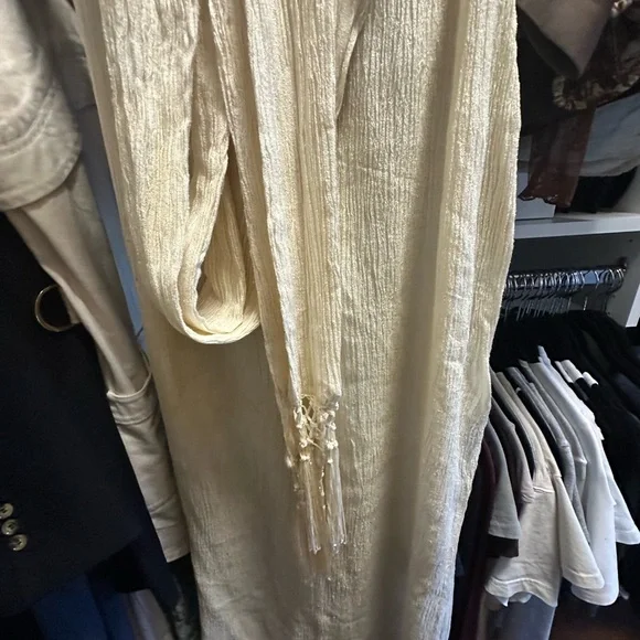 Savannah Morrow VERITA DRESS — IVORY - Picture 6 of 7